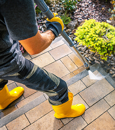 Plymouth patio cleaning service
